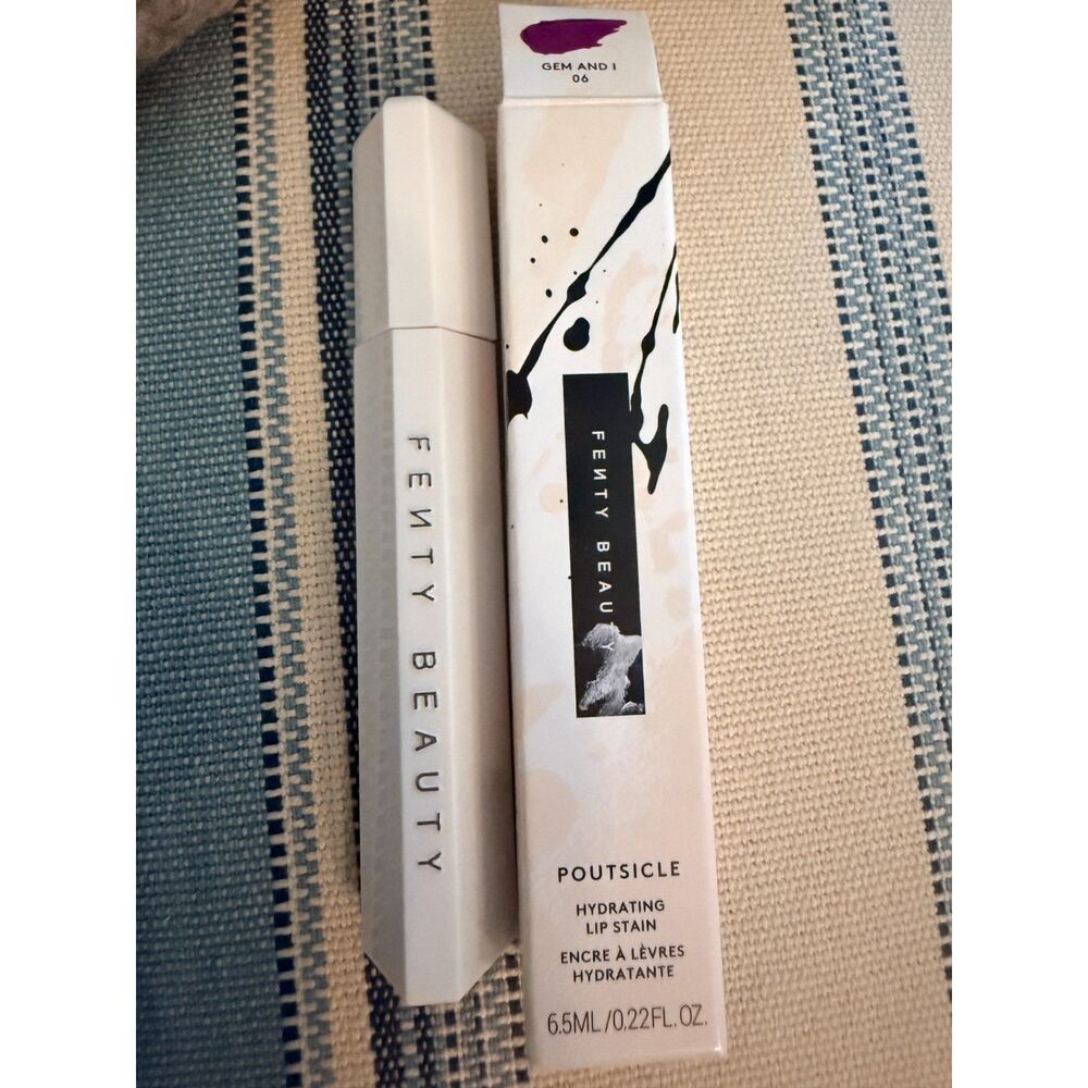 NIB Fenty Beauty Poutsicle Hydrating Lip Stain in Gem and I 06